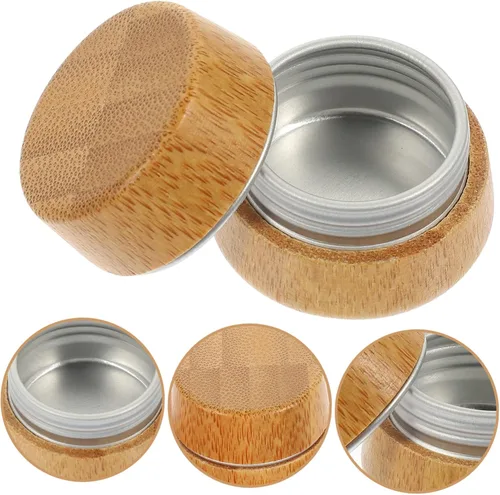 Vista 9 de Caja de lata de aluminio Accesorios de viaje Botella de contenedor recargable Contenedor de bálsamo labial vacío Contenedor de maquillaje