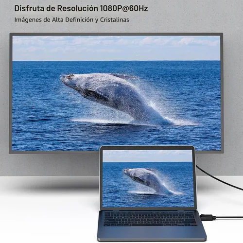 Vista 2 de BENFEI - Cable DisplayPort a DVI de 3 pies, unidireccional