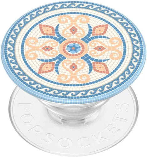 Vista 13 de PopSockets - Agarre para teléfono con soporte expandible, agarre adhesivo, suspiro azul
