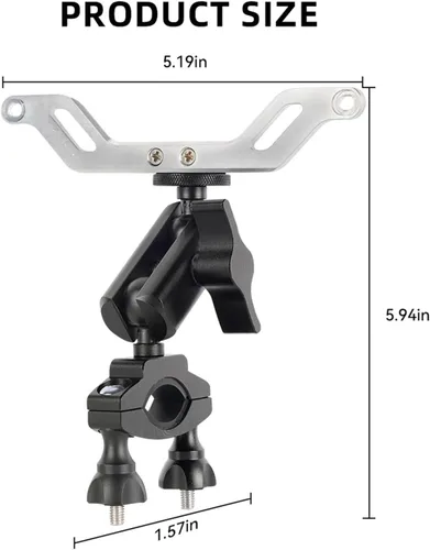 Vista 2 de [Piezas de drones] Rc Bike Mount para DJI Mini 3 Pro Drone Soporte de control remoto Seguimiento Bicicleta Soporte Soporte Soporte Fix Rack Protable