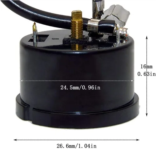 Vista 5 de E-outstanding Protector térmico de sobrecarga para compresor, 2 piezas, 1/3HP-250W, parte de repuesto de protección contra sobrecarga térmica