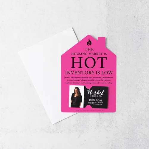 Vista 7 de Set of "The Housing Market is Hot Inventory is Low" Mailer Envelopes Included M20-M001