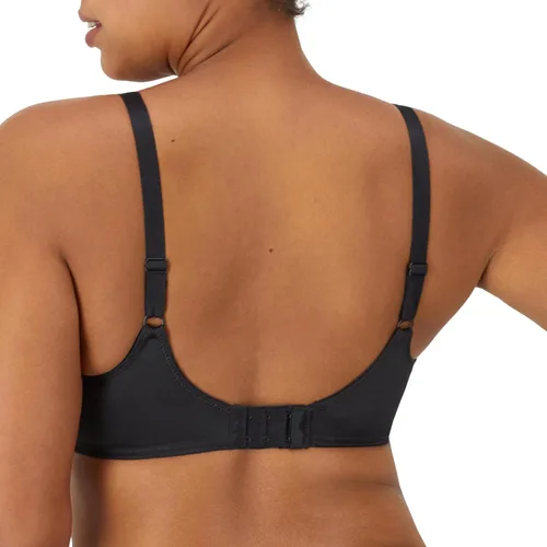 Vista 2 de Bali Lilyette - Brasier reductor con aros para mujer con ribete de encaje, brasier de microfibra de cobertura completa