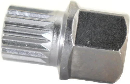 Vista 19 de TEMO Llave de extracción de tornillo de tuerca de bloqueo de rueda de 11/15Pt Socket antirrobo S3054 para vehículos BMW
