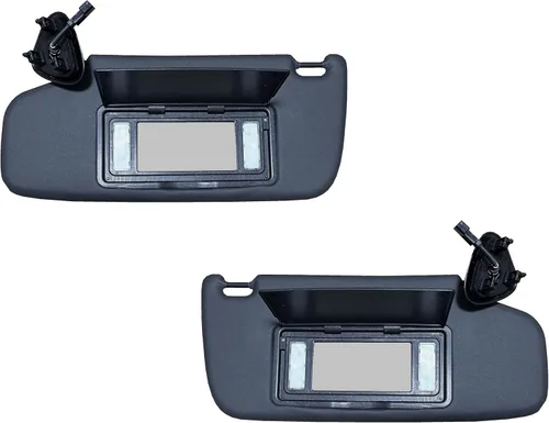 Vista 6 de Visera parasol 2M PLASTIC para Chevy Blazer S10 1995-2005, para conductor y pasajero, calidad OE (negro)
