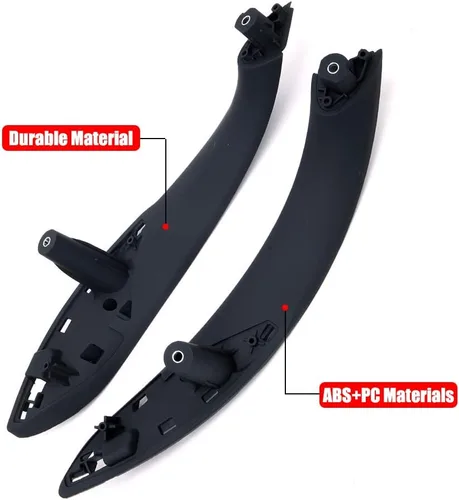 Vista 6 de FEXON Manijas de puerta de repuesto para BMW Series 3 F30 Series 4 Soporte de puerta interior Moldura Tirador Reposabrazos Kit de soporte 2012-2018