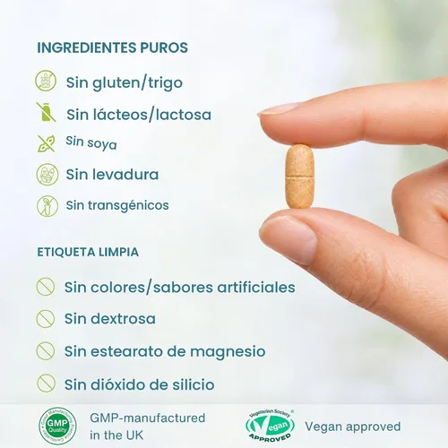 Vista 7 de Multivitamínico metilado Igennus para mujeres mayores de 50 años con calcio