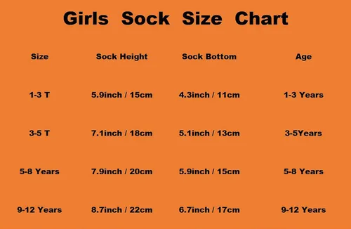 Vista 7 de 6 pares de calcetines largos para niñas pequeñas, hasta la rodilla, de algodón, para niños