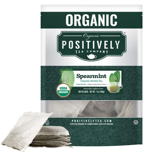 Vista 61 de Bolsas de hojas sueltas para té. Orgánicas por USDA. Positively Tea LLC.