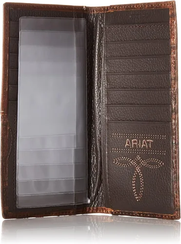 Vista 4 de Ariat Caiman Floral Over Circle Rodeo cartera para hombre