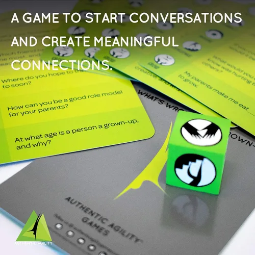 Vista 8 de Authentic Agility ¿Qué pasa con el juego de adultos? Rompehielos de 500 preguntas para familias, adolescentes y adultos para generar conversaciones