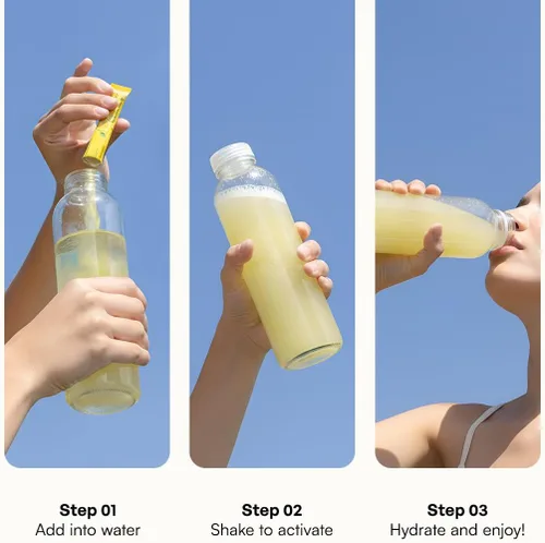 Vista 16 de KEY NUTRIENTS Electrolitos en polvo sin azúcar, limonada de maracuyá con 6 electrolitos y minerales, fibra prebiótica y polvos de hidratación