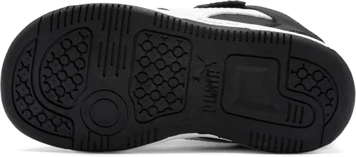 Vista 4 de PUMA Tenis unisex Rebound Layup con velcro para niños
