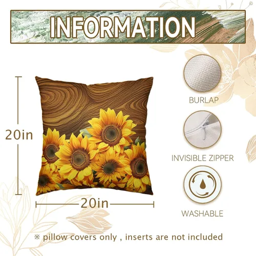 Vista 214 de Juego de 2 fundas de almohada de 16 x 16 pulgadas, diseño patriótico de bandera estadounidense con estrellas para exteriores, estilo casa de campo