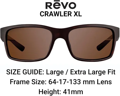 Vista 2 de Revo Gafas de sol Crawler XL marco deportivo rectangular de rendimiento polarizado
