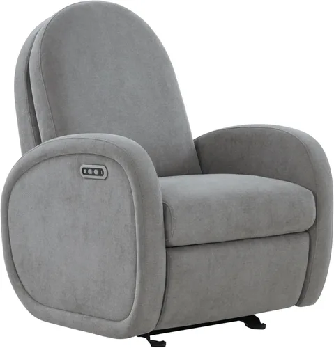 Vista 14 de Nurture& El sillón reclinable Porto Power Glider para guardería Carbón