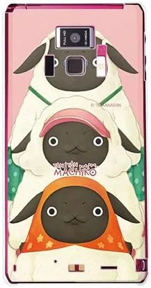 Vista 370 de Yanan Machiko Series Machiko Family Pink (Clear) / for iPhone SE/5s/docomo