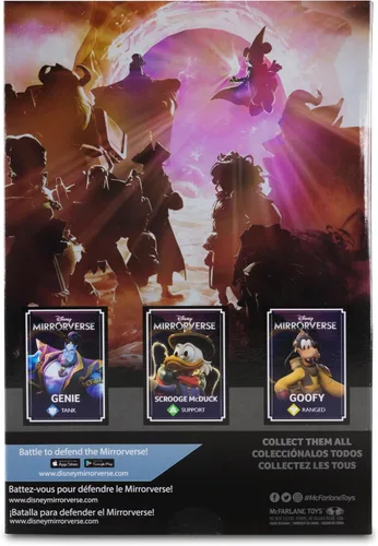 Vista 16 de McFarlane Toys - Disney Mirrorverse Genie Scrooge McDuck de 5 pulgadas y Goofy 7 pulgadas, figura de acción 3 unidades, etiqueta dorada, exclusiva