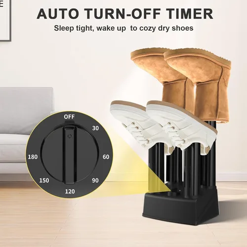 Vista 10 de Boot Dryers Shoe Dryer: Boot Warmer and Deodorizer with Fan, Boot Dryer for Work Boots with Timer, Shoe Dryers for Sneakers