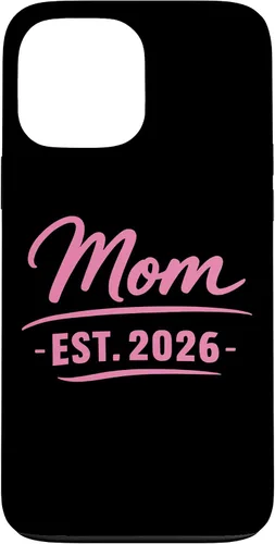 Vista 24 de Mom Est 2026 New Mother Parent New Born Child Parenthood Case for iPhone 17