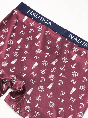 Vista 2 de Nautica Paquete de 4 calzoncillos tipo bóxer para hombre