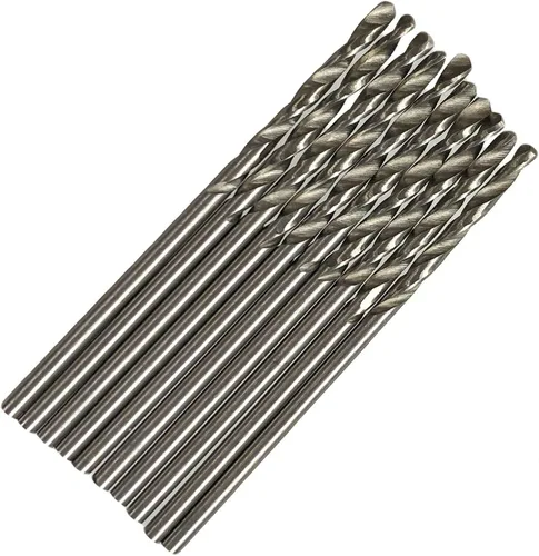 Vista 8 de 20 piezas de 0.020 in HSS Micro Twist Broca de acero de alta velocidad para madera, plástico, metal blando
