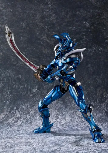 Vista 7 de Bandai Tamashii Nations Thunder Knight Baron "Garo Makaisenki" Makai Kado Figura de acción