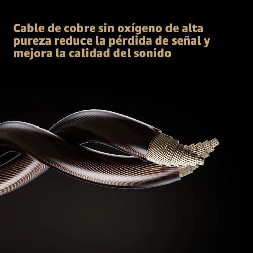 Vista 7 de Piluyaa Auriculares con cable para juegos IEM con 1DD, QKZ ENZO en el oído, auriculares de alta fidelidad, sonido de graves con nuevo controlador