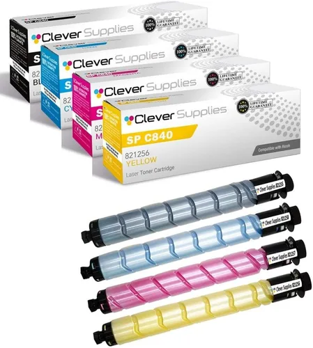 Vista 12 de CS - Cartucho de tóner compatible para Ricoh C220 406046 Color negro láser Aficio SP C220 Aficio SP C220A Aficio SP C220DN Aficio SP C220N Aficio SP