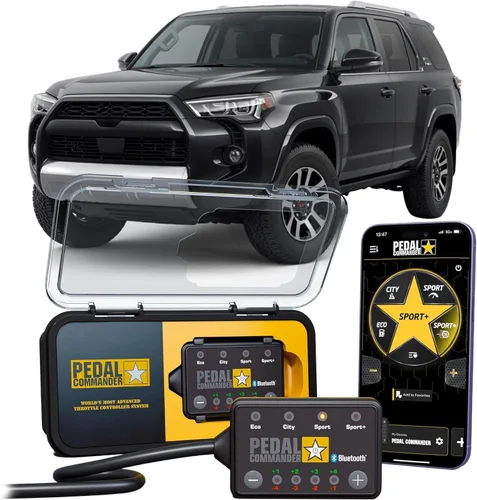 Vista 8 de Comandante de pedales para Toyota 4Runner 2003-2009 Controlador de respuesta del acelerador Plug-and-Play, 4 modos de conducción, control