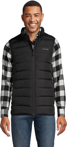 Vista 3 de Lands' End Chaleco acolchado de plumón para hombre