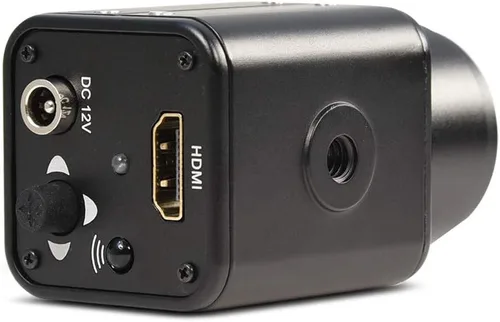 Vista 5 de MOKOSE Cámara HDMI, cámara de seguridad digital de HD 1080P 60FPS, cámara digital de la industria con lente de 0.126 in sin distorsión HD