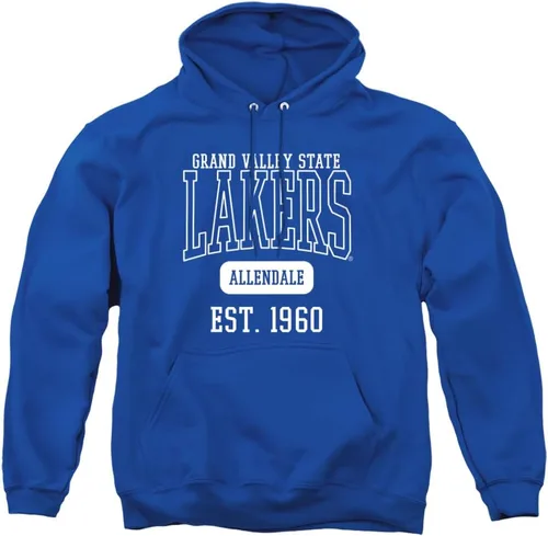 Vista 255 de LOGOVISION Colección de sudaderas con capucha unisex con diseño oficial de Collegiate Est. Date para hombres y mujeres