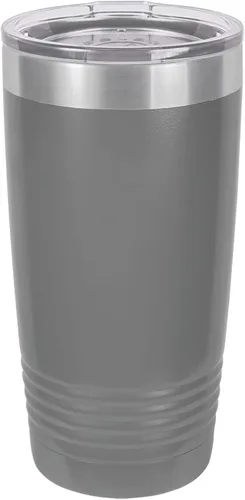 Vista 5 de Polar Camel Vaso aislado al vacío de acero inoxidable de 20 onzas (morado claro)