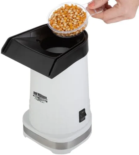 Vista 8 de Máquina eléctrica de palomitas de maíz de 1200 W, máquina de palomitas de maíz rápida sin aceite, máquina de palomitas de maíz con taza medidora