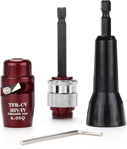 Vista 8 de Herramienta automática de pelado y torsión de cables para taladro, kit de conector de pelacables eléctricos para cables 2.5 - Tornillo de tuerca
