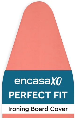 Vista 17 de Encasa XO Funda y Almohadilla para Tabla de Planchar 49"x18" - Cubierta de Fieltro de 4mm para Tabla de Planchar Ancha con Acolchado - Resistente al