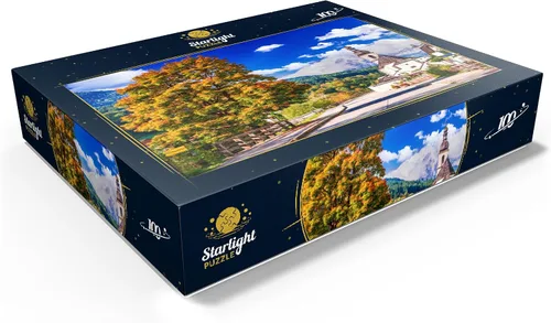 Vista 3 de MyPuzzle Ramsau Near Berchtesgaden Alemania - Rompecabezas prémium de 100 piezas para adultos