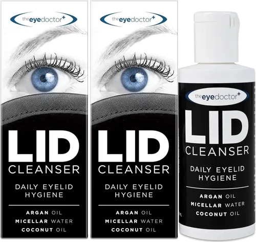 Vista 7 de The Eye Doctor Limpiador de párpados - Limpiador de párpados para eliminar residuos y maquillaje de párpados - Adecuado para ojos sensibles