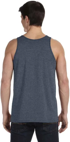 Vista 2 de Bella + Canvas Unisex Jersey tanque (3480) Gris Triblend