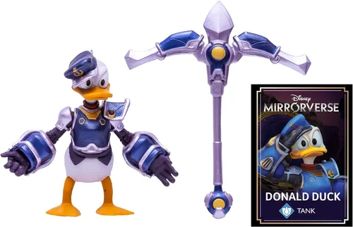 Vista 7 de Disney Mirrorverse Donald Duck - Figura de acción de 5 pulgadas con accesorios