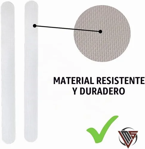 Vista 5 de Paquete de dos cintas transparentes para marco de pádel - Protector de borde duradero con acabado rugoso para protección adicional 1.38x14.57