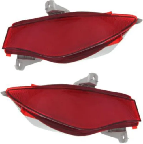 Vista 5 de Para Mazda CX-7 reflector trasero 2010 2011 2012 lado del conductor certificado DOT MA2892100 EH44-51-660