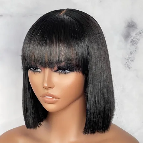 Vista 22 de Luvme Hair Ultra Confortable, de Colocación Rápida y Fácil, Corte Pixie Corto con Flequillo de 12.7 cm, con Tapa de Algodón Amistosa con la Piel
