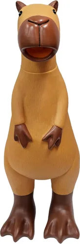 Vista 2 de Hug Me - Pollo gigante de goma, enorme juguete de pollo de goma que grita para niños, juguete extra grande chirriante grita hasta 45 segundos