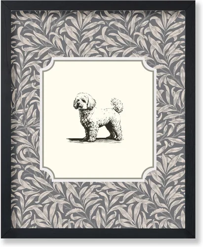 Vista 65 de Poster Master Póster Vintage de Cocker Spaniel Inglés - Impronta Retro de Perro - Arte Floral - Arte de Cachorros - Arte para Amantes de Animales