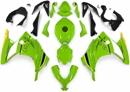 Vista 29 de US STOCK Pink Gray Chameleon Fairing Fit for Kawasaki Ninja 2013-2017 EX300 020 Pink Gray Chameleon