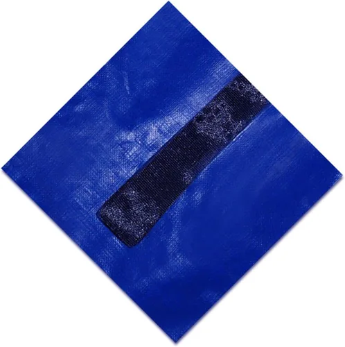 Vista 2 de Blue Wave Arctic Armor - Cubierta de invierno redonda sobre el suelo de 24 pies, color azul