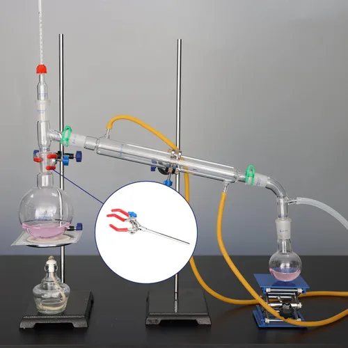 Vista 6 de Labasics Abrazadera giratoria de 3 puntas, resistente de 3 puntas, abrazadera de extensión multiusos, estilo dedo, abrazadera de laboratorio