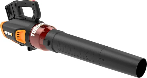 Vista 3 de WORX WG584.9 - Soplador de hojas inalámbrico de 40 V, soplador eléctrico para el cuidado del césped con motor sin escobillas, 2 baterías y cargador